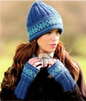 Knitting Patterns - Wendy 5789 - Ramsdale DK - Hats, Beret, Gloves & Mitts
